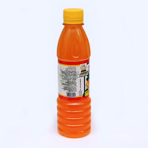 Orange Squash - Sweet Mango Essence In Refreshing Orange Juice | Boosts Immunity, Nutritious Summer Drink In Plastic Bottle