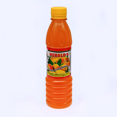 Orange Squash - Sweet Mango Essence In Refreshing Orange Juice | Boosts Immunity, Nutritious Summer Drink In Plastic Bottle