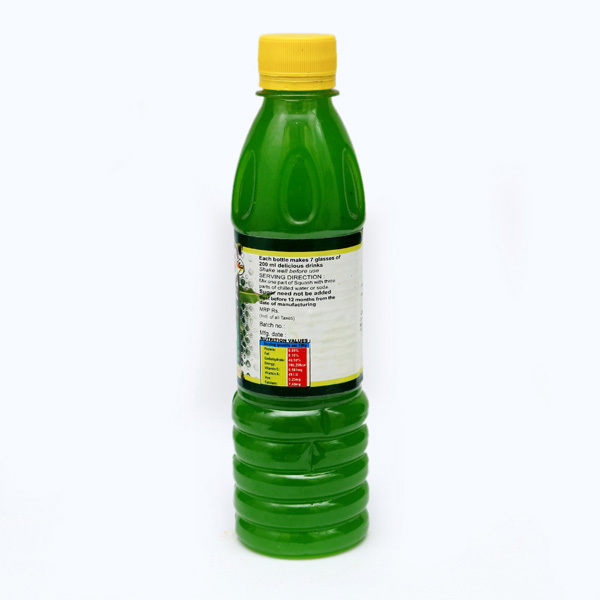 Green Mango Squash - Plastic Bottle, Sweet Taste | Contains Green Mango Pulp, Perfect Refreshing Beverage For Hot Summers