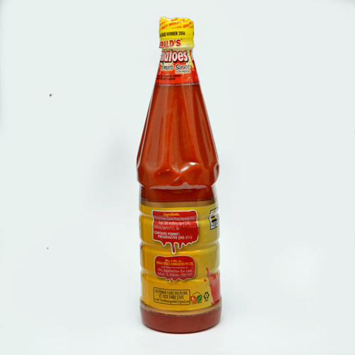 Tomato Sauce - Finger Licking Sweet And Spicy Flavor, Veg, Semi Liquid, Food Grade, Plastic Bottle Packaging | Ideal For Fries, Burgers, And Snacks