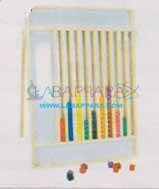 Data collection board with data cubes