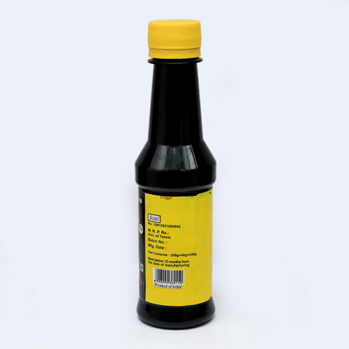 Soyabean Sauce - Food Grade, Semi Liquid, Salty Flavor | Vegetarian, Made With Quality Ingredients, Packaged In Plastic Bottle