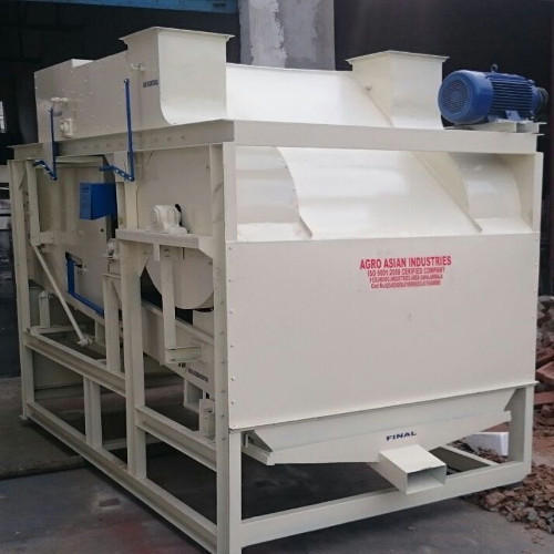 Bazra Cleaning Machine - Mild Steel, 440v, 7.5hp | Automatic, Computerized, Frequency Speed Control, 5l Capacity, 1-year Warranty