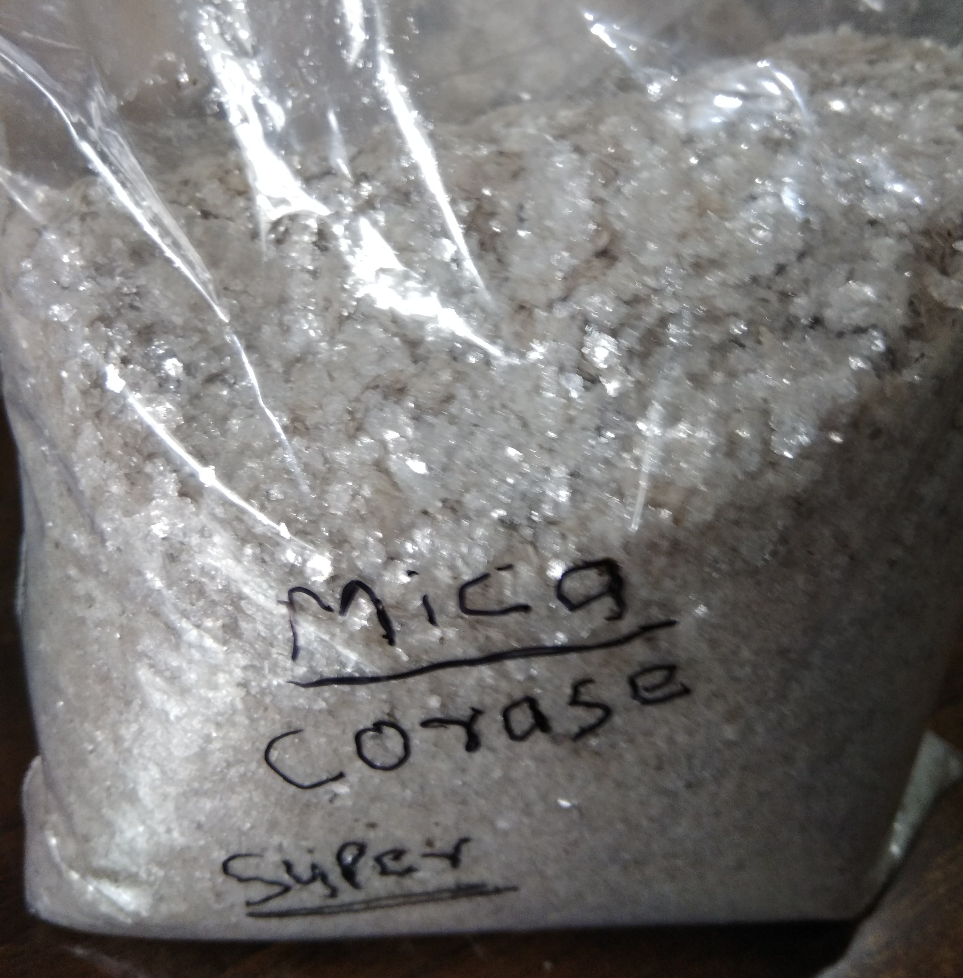 Mica Powder - A, B, C Grade, Silver Color | 99%+ Purity, Variable Particle Size, Ideal For Cosmetics, Paints, Coatings, Plastics