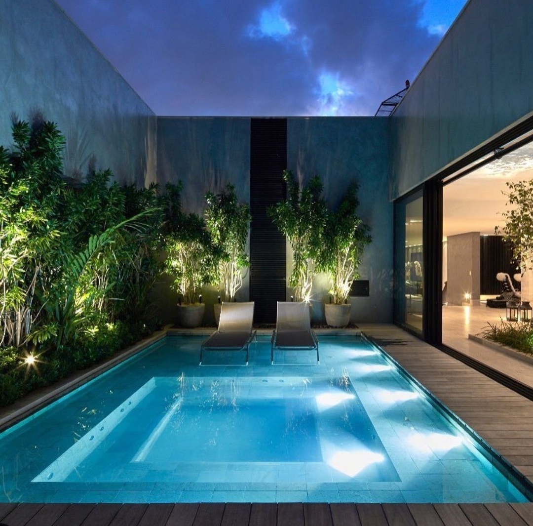 Indoor Swimming Pool - Concrete & Tile, Variable Dimensions & Water Capacity | Sand Filtration, Electric Heating, Indoor Residential Recreation