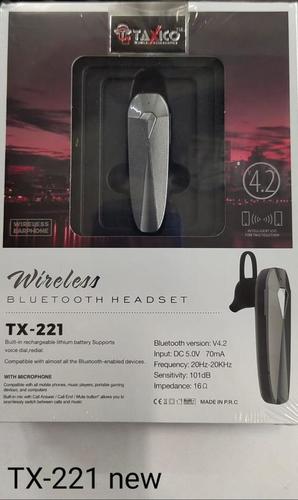  Tx-221 वायरलेस हेडसेट ब्लूटूथ 