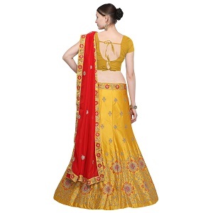 Silk Lehanga Choli