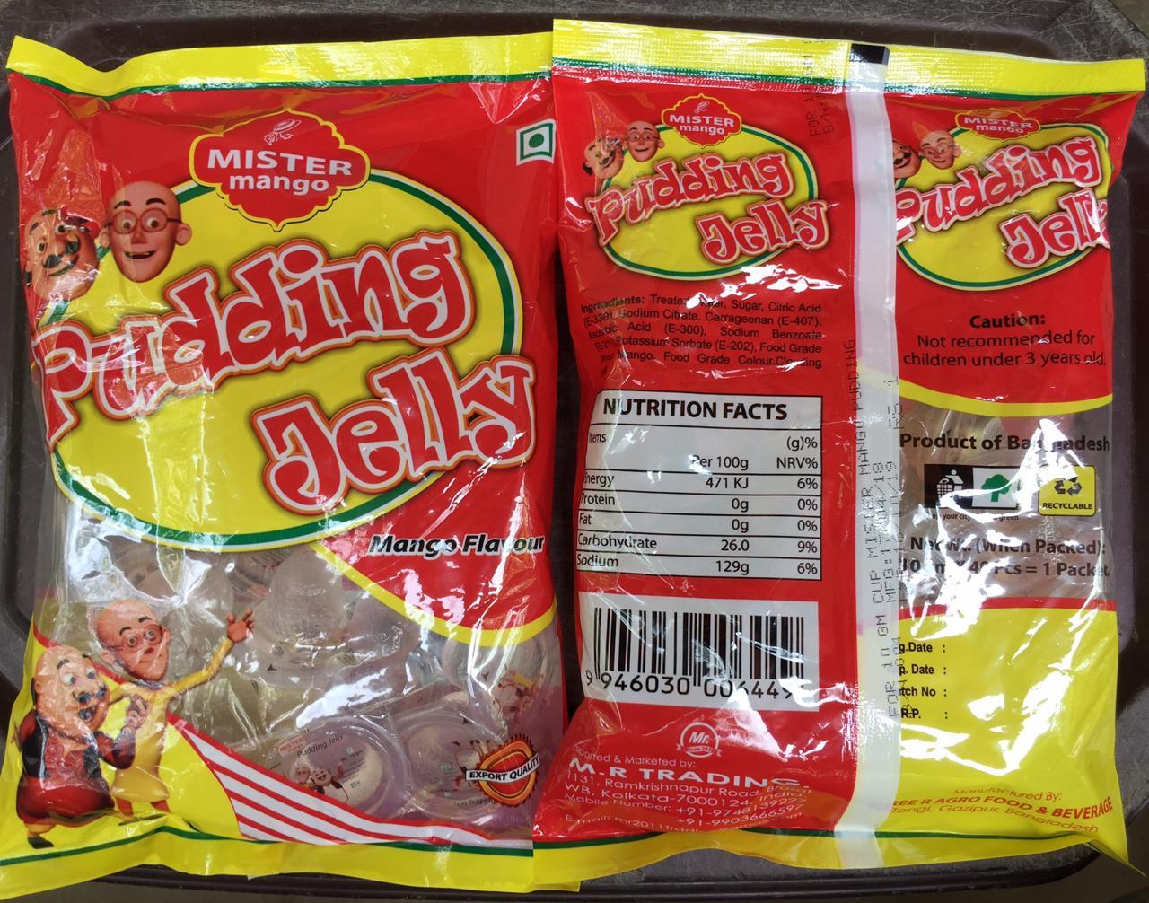 Mango Pudding Jelly Packets