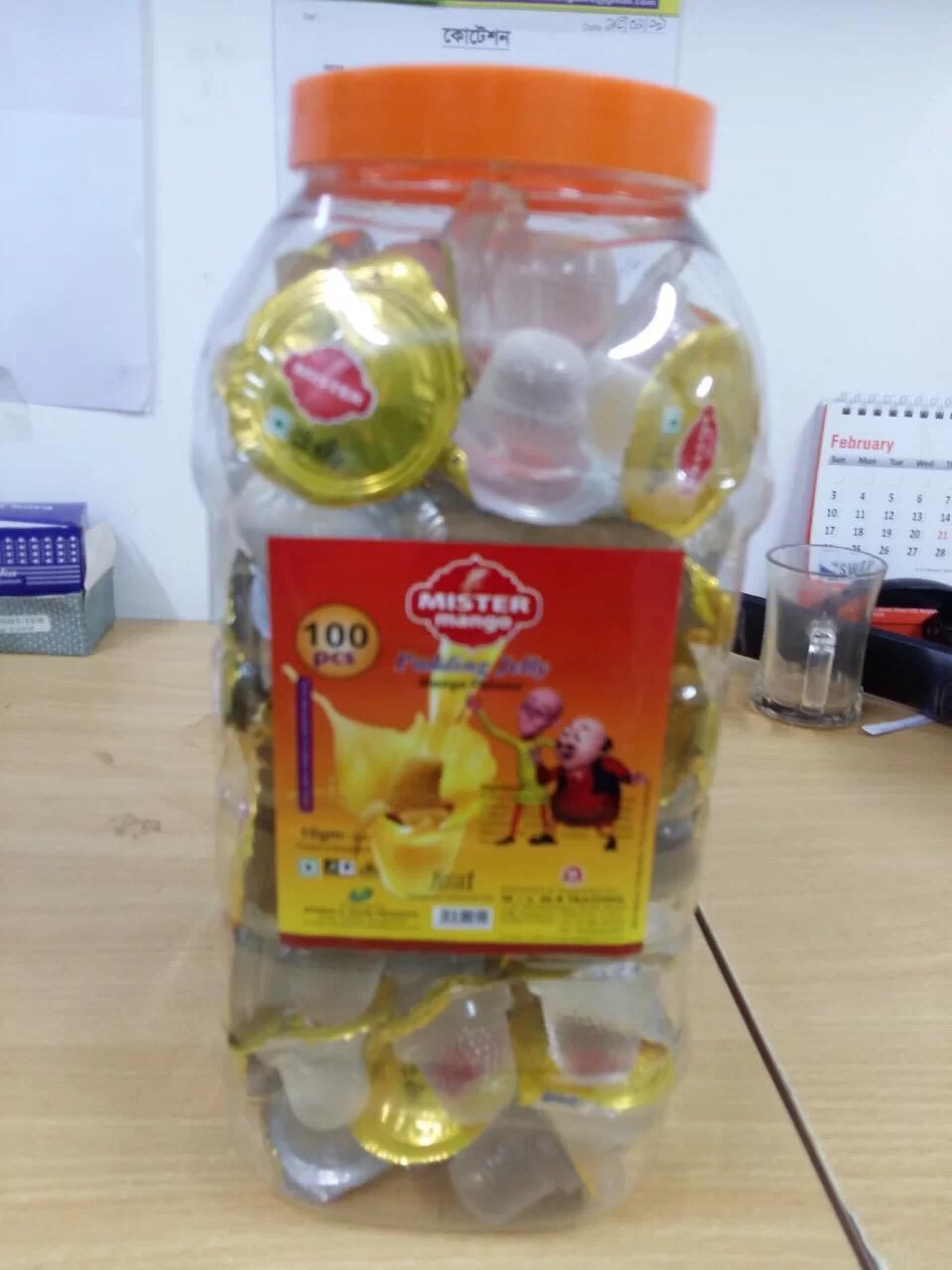 Fruit Pudding Jelly Additional Ingredient: Water