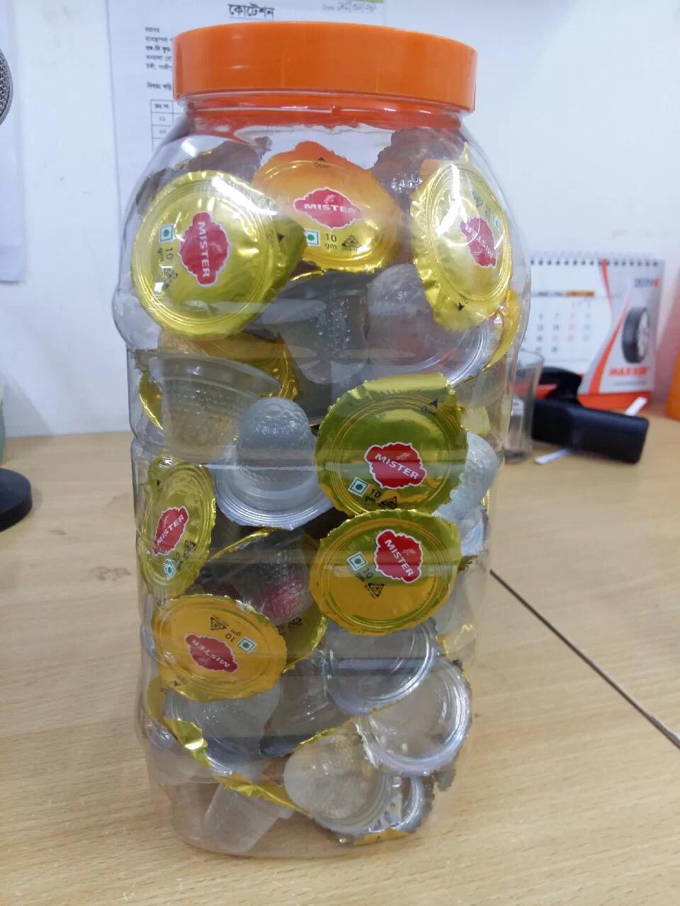 Pudding Jelly Cups Additional Ingredient: Water