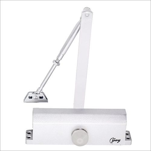 Aluminum Alloy Door Closer - 229x19mm, 80-110kg Weight Capacity, 1000-2000mm Width, Adjustable Closing Speed 180o-20o, Silver Finish, Fire Rated Suitable