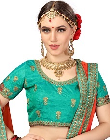 Silk Lehenga With Dupatta