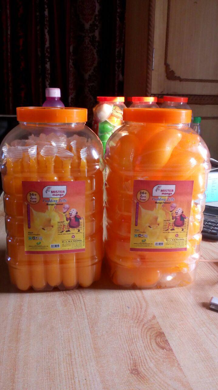 Mister Mango - 40 Gm X 36 Pcs X 15 Jars Per Cartoon | Eggless Mango Jelly Powder, Vibrant Color, 1.5 Years Shelf Life