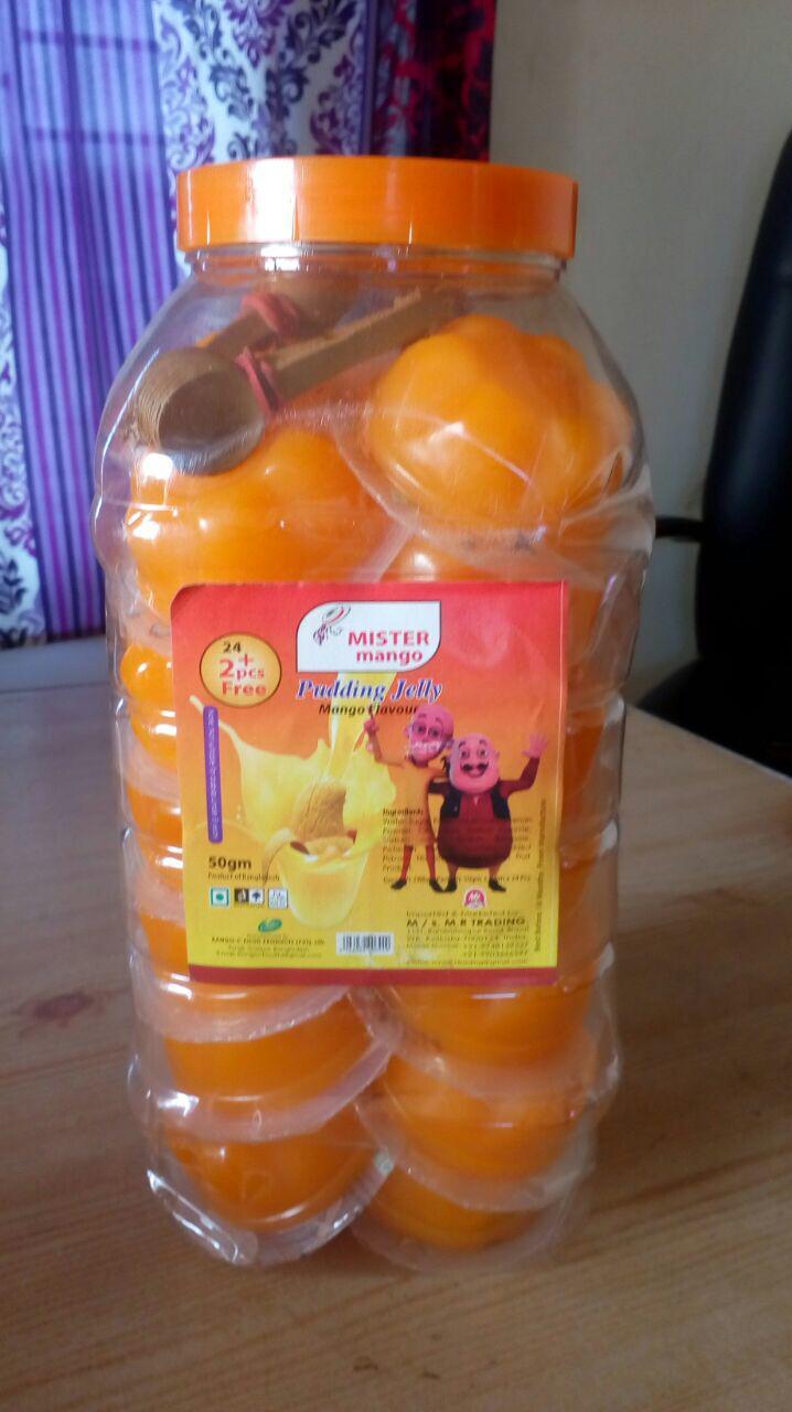 Mister Mango - 40 Gm X 36 Pcs X 15 Jars Per Cartoon | Eggless Mango Jelly Powder, Vibrant Color, 1.5 Years Shelf Life