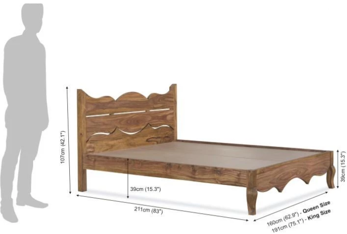 Solid Wood Bed Monarch Two Trolly Carpenter Assembly