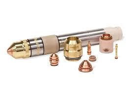 Cebora Plasma Consumables - Copper Red, Round, Plasma Welding Electrodes 20a-200a, Customizable Cutting Capacity, Compatibility With Multiple Materials