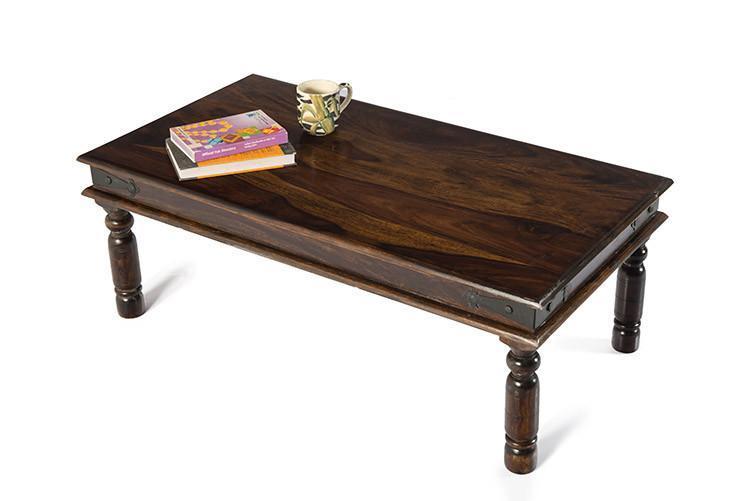 Avi Art And Crafts Solid Wood Center Coffee Table Classic