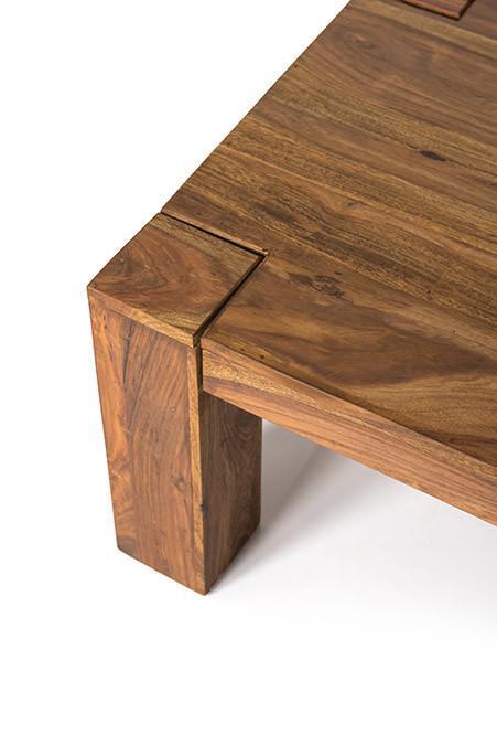 Avi Art And Crafts Solid Wood Center Coffee Table Veteran