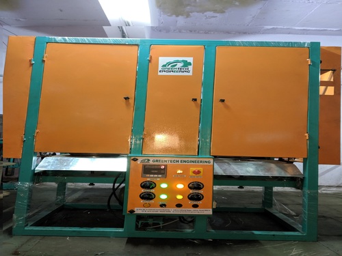 Single Phase Paper Plate Making Machine - Warranty: One Year Of Motor And Blower