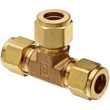 Brass Tube Fittings - Brass Material, Sizes 1/8" To 2", Yellowish Color, Hot Rolled Technique | Robust, Durable, Corrosion Resistant Designs For Hydraulic & Pneumatic Applications