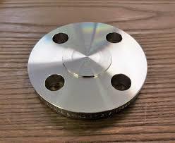 Blrf Flanges - Stainless Steel, Round Shape, Steel Silver Color | Male Connection, Customized Dimensions As Per Buyer's Requirement