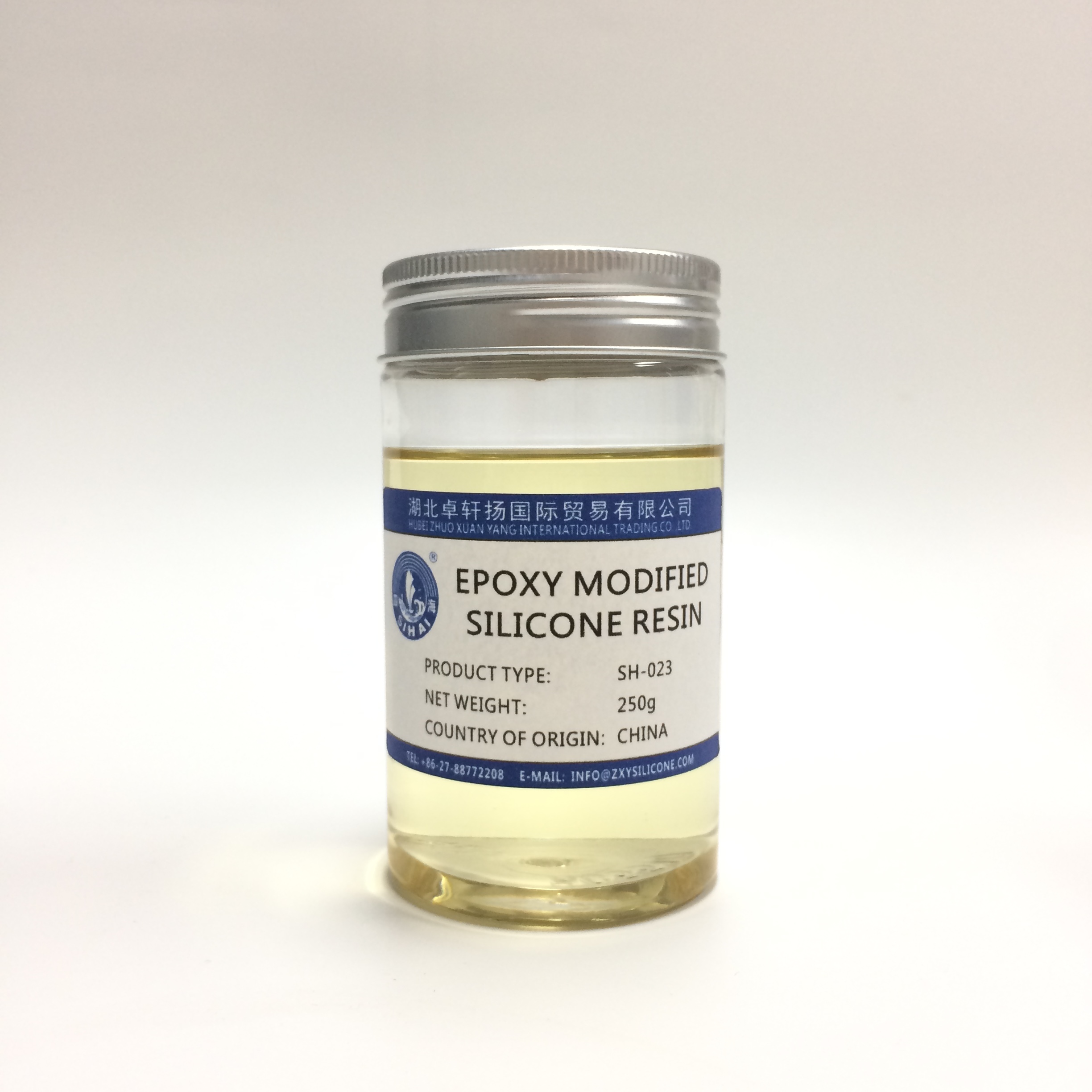 Light Yellow Transparent Liquid High Temperature And Anti-corrosion Coatings Epoxy Modified Silicone Resin Sh023 Series