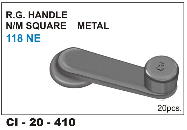 R.g Handle - Square Metal Design | For 4-Wheeler Vehicles, Warranty Included