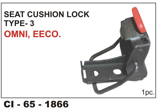 Seat Cushion Lock Type-3 Omni,Eeco - 4 Wheeler | Warranty Included, Durable Design for Enhanced Comfort and Stability