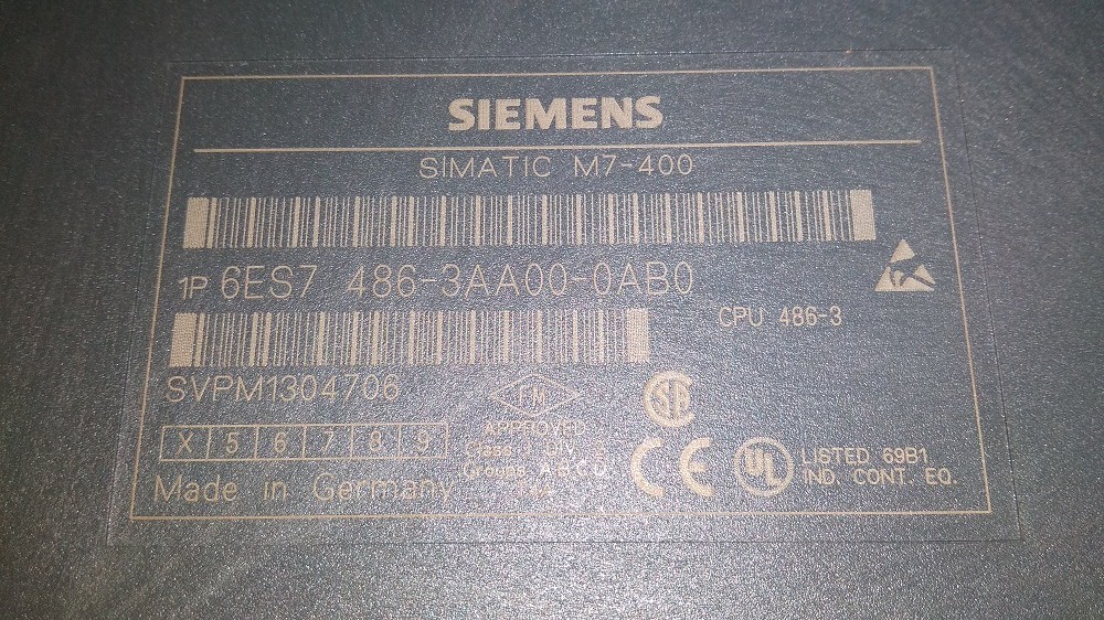 Siemens Simatic S7 400 Module 6es7 486-3aa00-0ab0