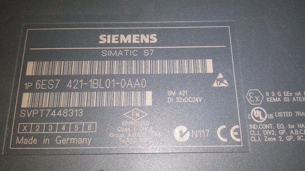 Siemens Simatic S7 400 Module 6es7 421-1bl01-0aa0