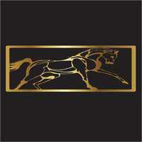 Cnc Wall Screens - Custom Size, Black And Golden Color | Modern Style, Easily Assembled With Spray Paint, Powder Coated, And Galvanized Finish