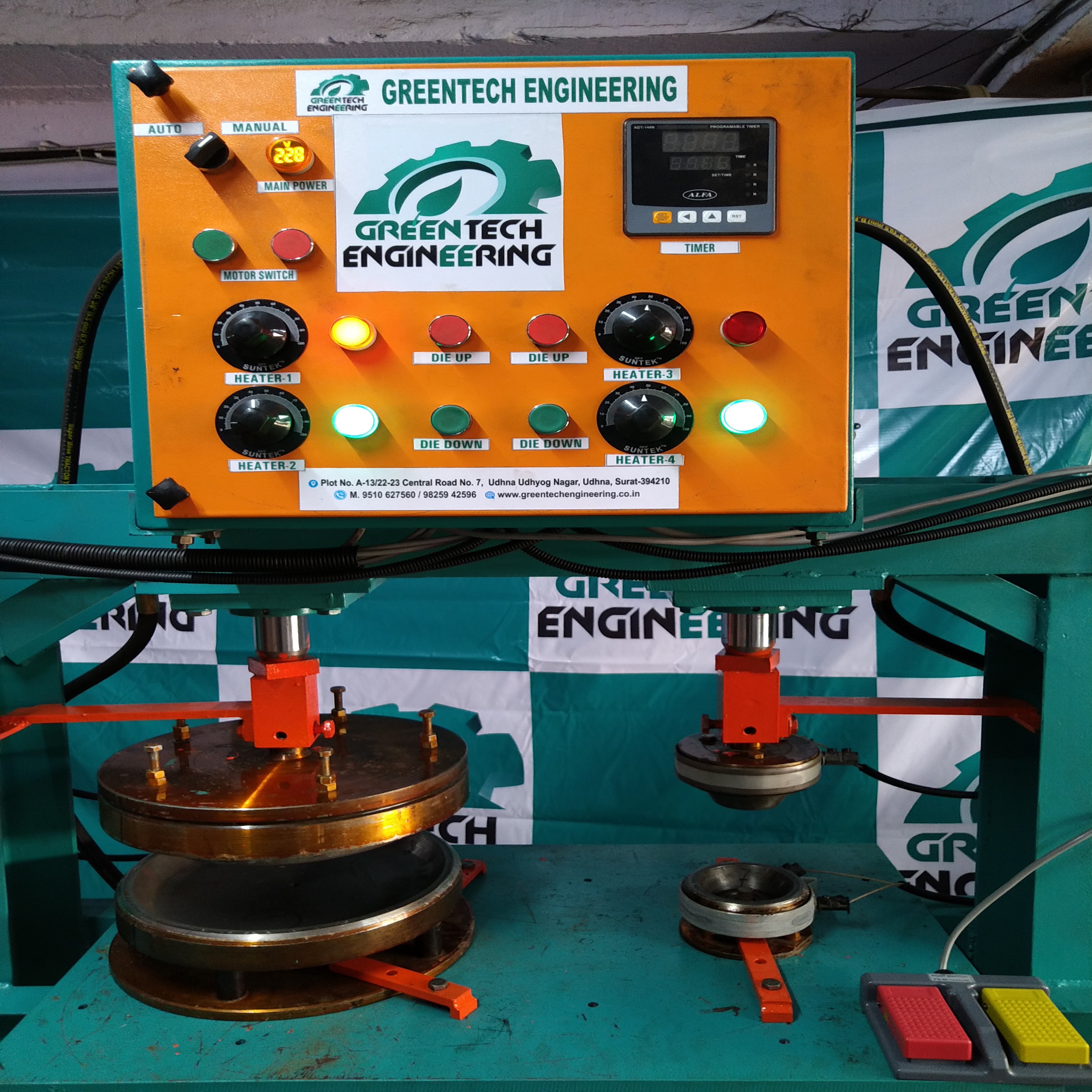 Automatic Paper Plate Making Machine - Warranty: One Year Of Motor And Programmable Timer