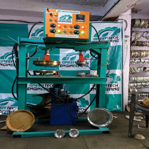 Automatic Double Cylinder Paper Plate Making Machine - Warranty: One Year Of Motor And Programmable Timer