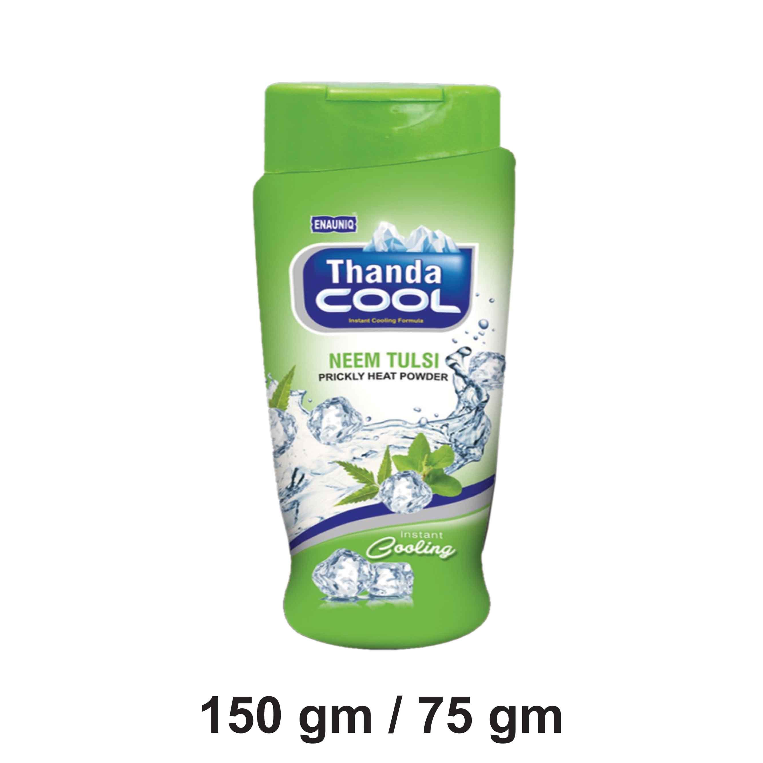 Cool Prickly Heat Powder - Herbal & Mineral Blend , White Powder Form For All Skin Types, Smooth Texture, 24-month Shelf Life, Adult Use