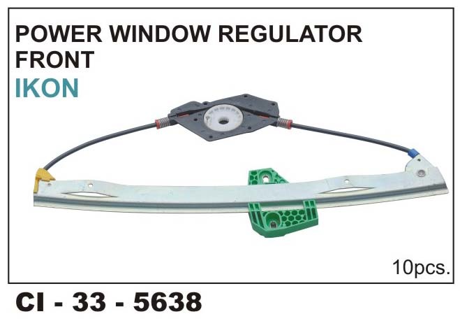 Power Window Regulator Front IKON - 4 Wheeler Vehicle Design | Warranty Included, Engineered for Smooth Operation and Durability