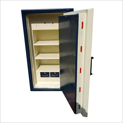 Iron Single Door Safe Locker - Iron Material, Customize Size, Multicolor Finish | Manual Automation for Enhanced Safety and Security