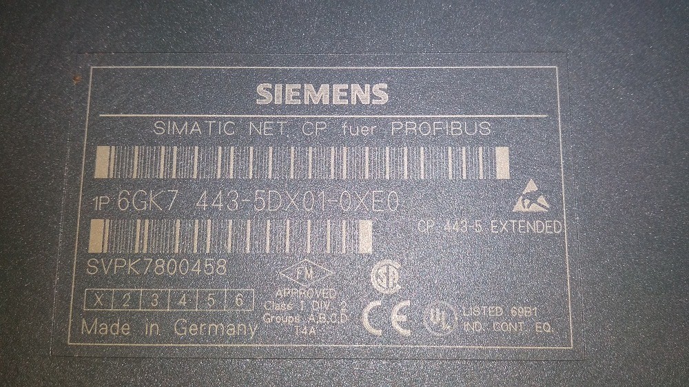 Siemens Simatic S7 400 Module 6gk7 443-5dx01-0xe0