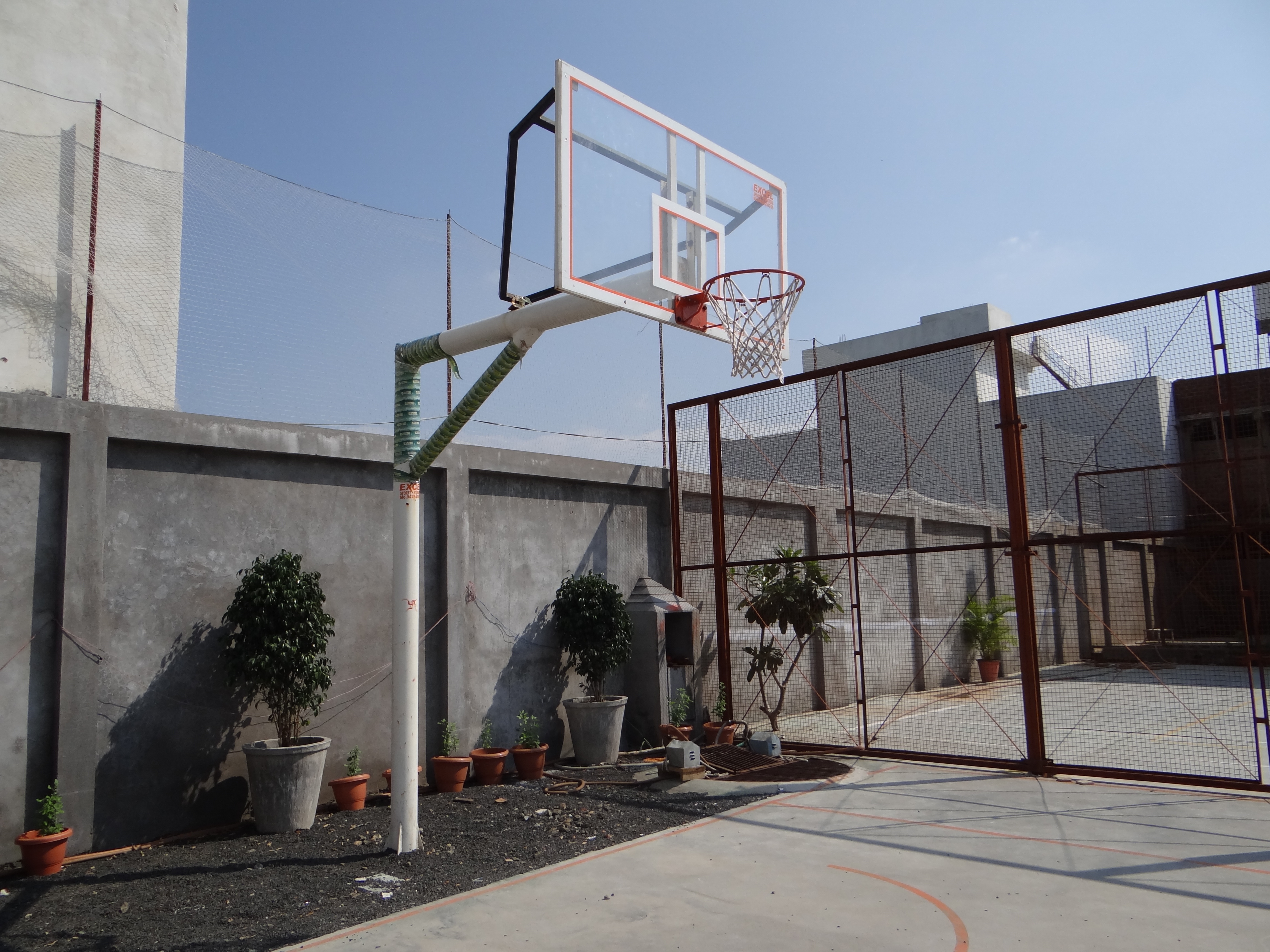 Basketball Pole Tournament Pattern