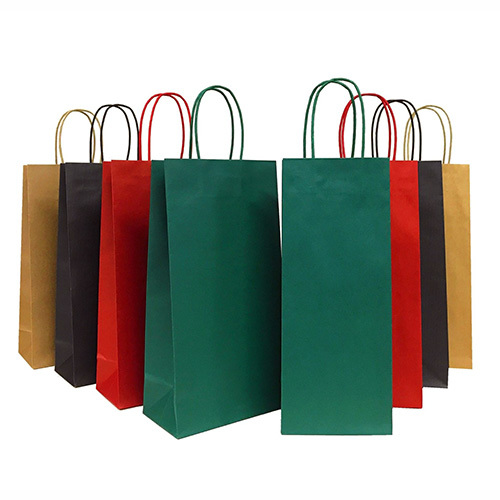 रंगीन पेपर बैग