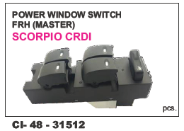 Power Window Switch Frh (Master) Scorpio Crdi Vehicle Type: 4 Wheeler
