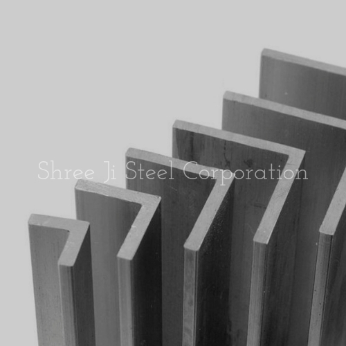 L Angle Steel - Mild Steel, Standard Dimensions 25x25 to 150x150mm, Thickness 3-12mm, High Strength Robust Build, Dimensional Accuracy, Mill Finish