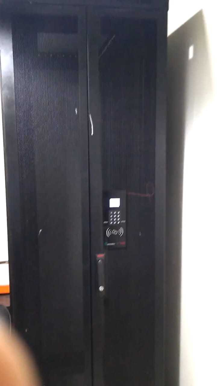 Server Cabinet Lock - Plastic Material, 240 Volt Input Power, Grey Color | Industrial Usage, 50 Hertz Frequency, Comprehensive Security With Software Control