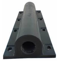 Rubber Marine Fenders - Various Dimensions, Black Color | Bolted Installation, Shore A Hardness, Ideal For Docking And Vessel Protection