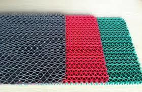 Swimming Pool Mat - Rubber Material, Various Dimensions, Blue Color, 1/2 Inch Thickness | Anti-slip Surface, Interlocking Design, Germ-resistant Treatment