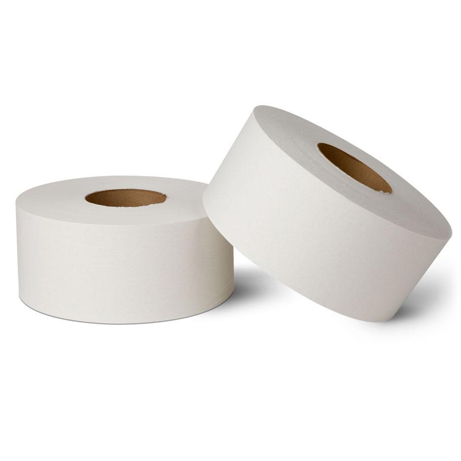 Jrt Tissue Roll - High-quality Abs Material, Standard Length Jumbo Roll Dispenser, White Finish | Highly Absorbent, Durable, Skin Friendly