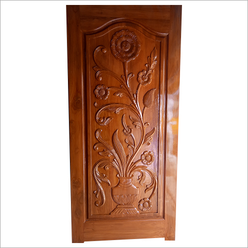 Brown Wooden Designer Door