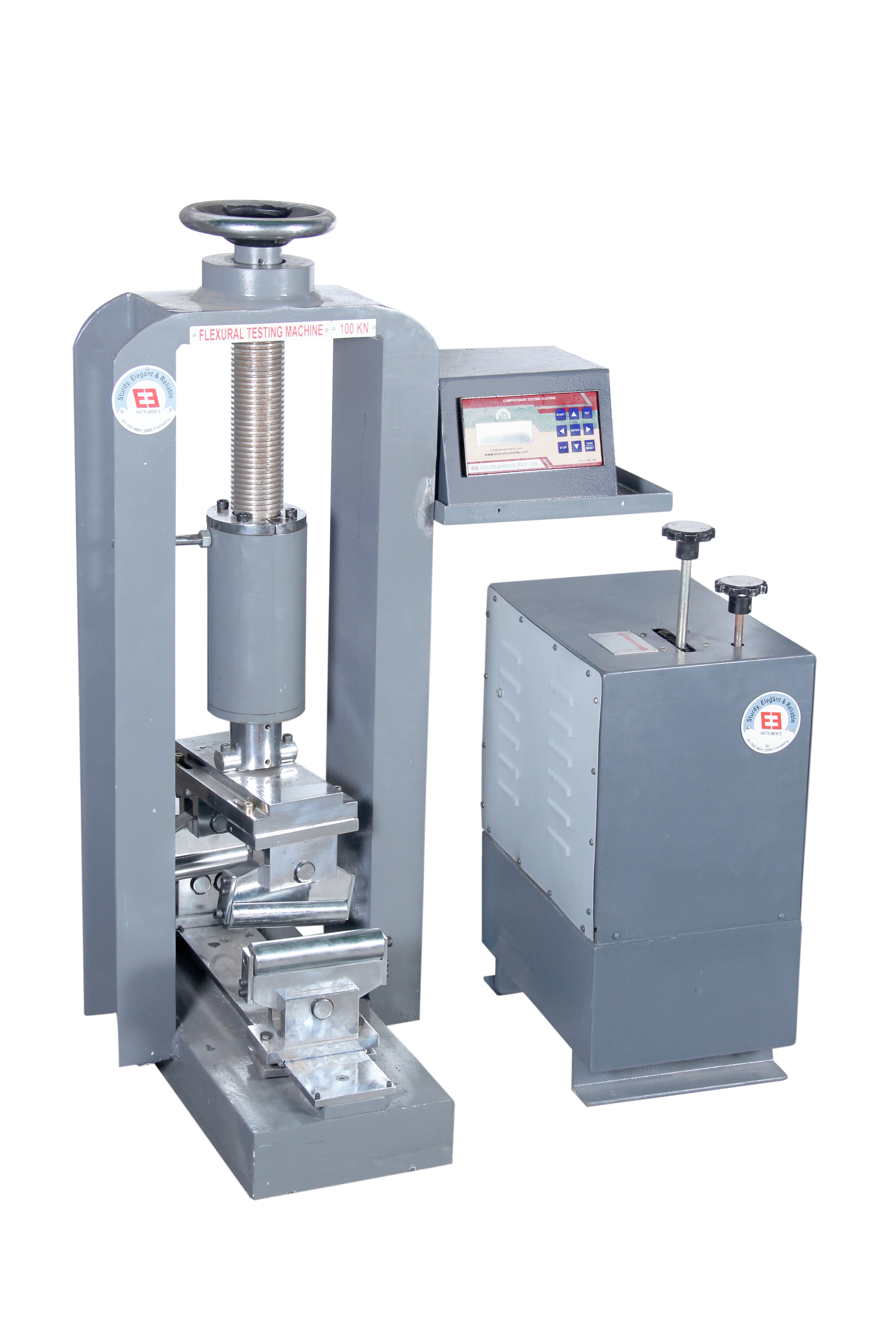 Blue Flexural Strength Testing Machine - Hand Operated