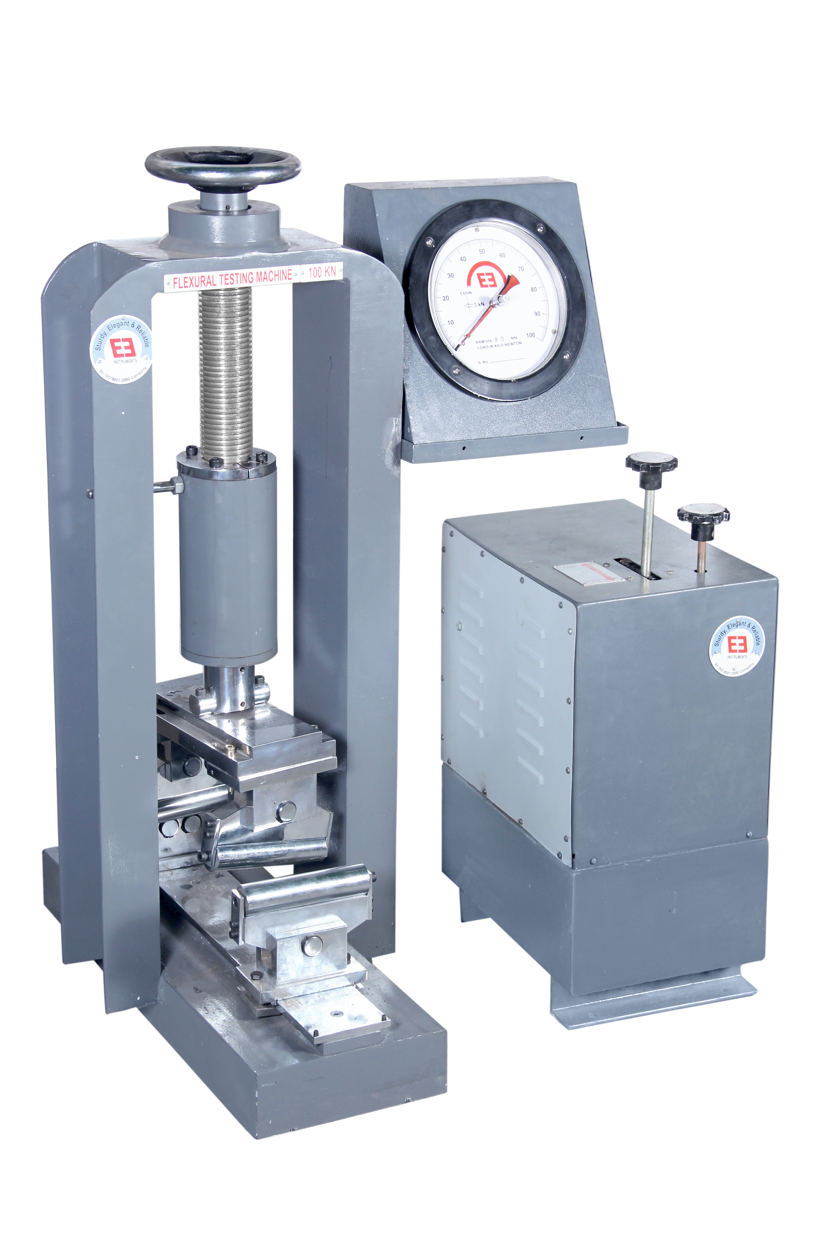 Blue Flexural Strength Testing Machine - Hand Operated