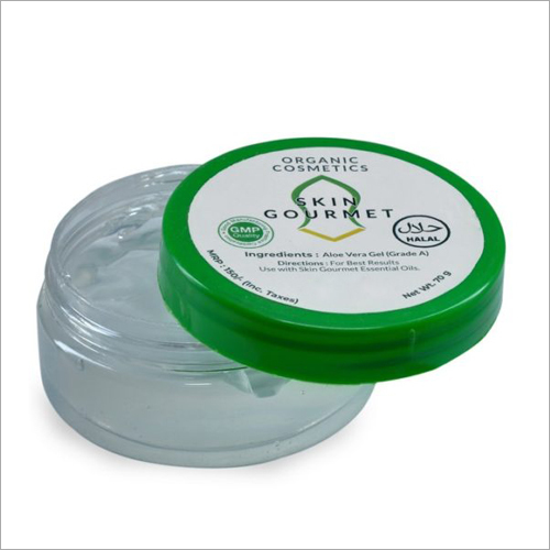 Skin Gourmet Aloe Vera Gel - Gel Form, 2.5 Years Shelf Life | Natural Skin Care for Body & Face, U.V. Ray Barrier, Softening & Anti-Ageing Properties