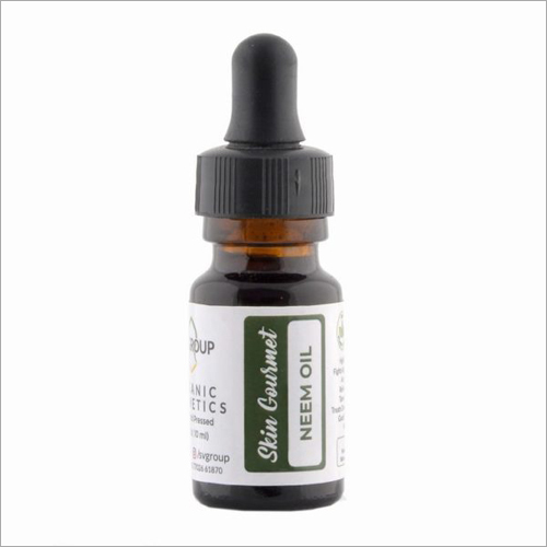 10 ML Neem Oil Dropper - 100% Natural Liquid, Ideal for Body, Face, and Hair Use | Organic Neem for Rejuvenating Massages, Non-Contaminated Quality